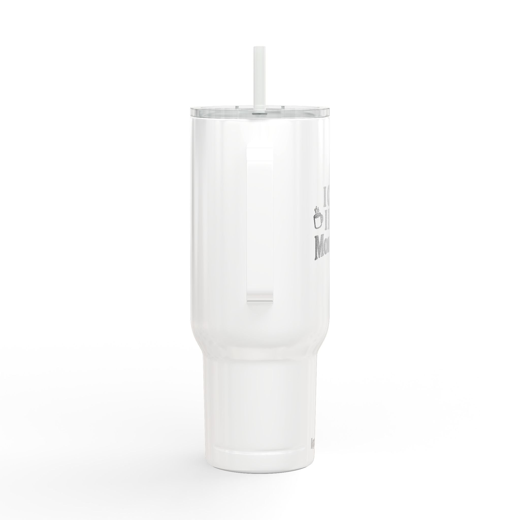 40oz Engraved Insulated Tumbler — “I Can't, I Have Mom Stuff” Travel Mug