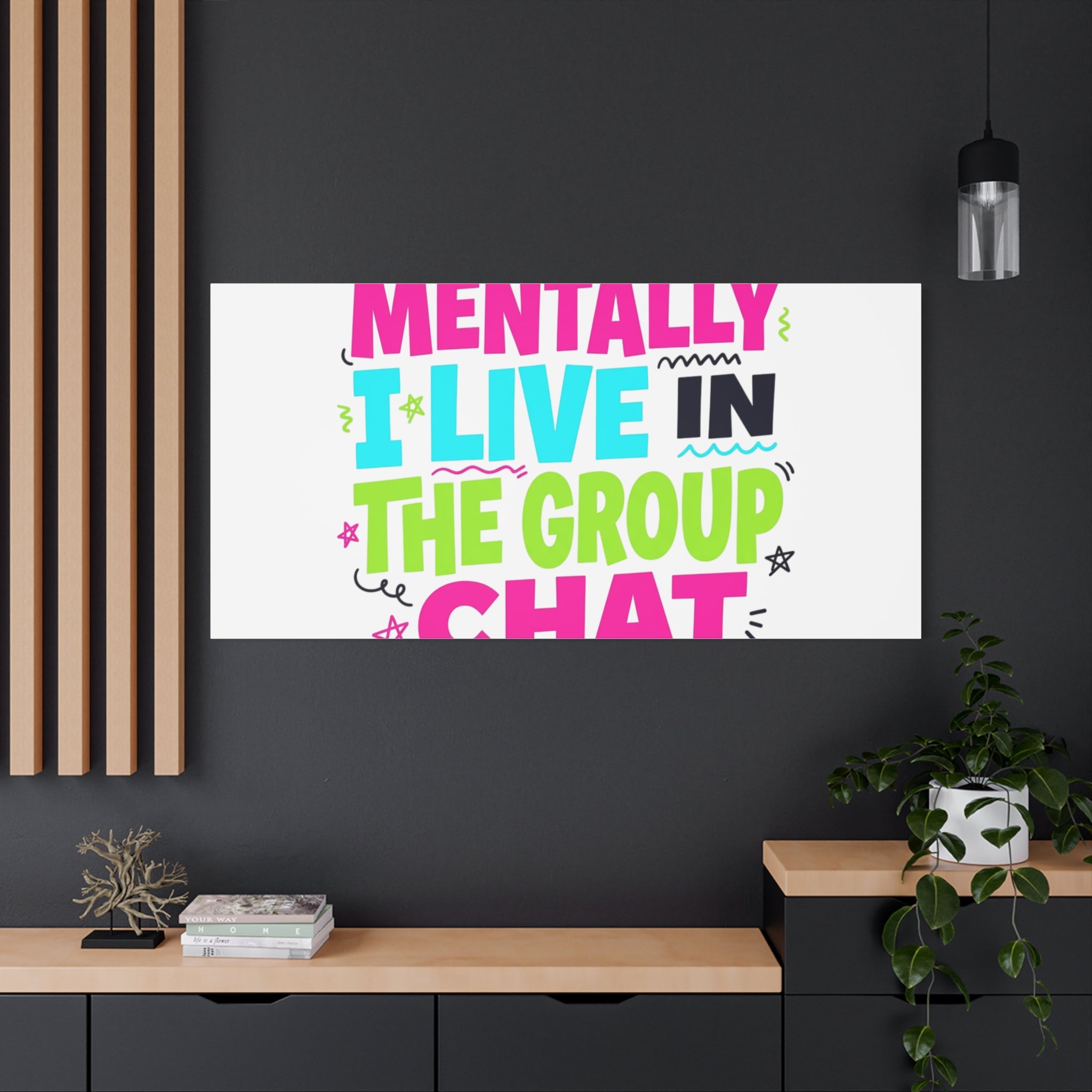 Mentally I Live in the Group Chat Canvas | meme-core, cringe-core